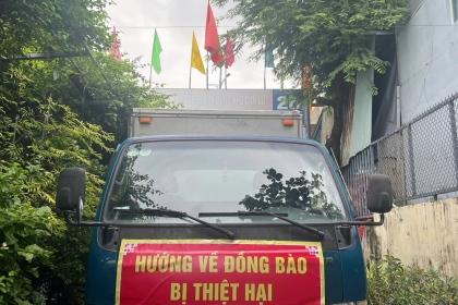 Công Ty TNHH AVH quyên góp ủng hộ đồng bào miền Trung thiệt hại sau mưa bão