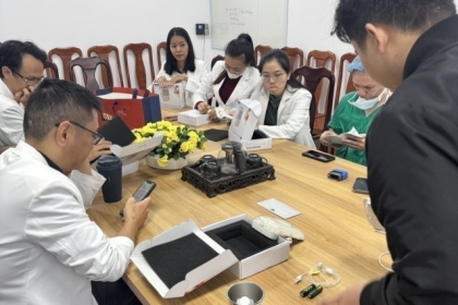 Công Ty TNHH AVH tổ chức buổi hướng dẫn sử dụng về bơm truyền dịch giảm đau cho các Y bác sĩ tại Khoa Gây Mê - Hồi Sức Bệnh viện Phụ Sản Nhi Đà Nẵng đầu năm 2026